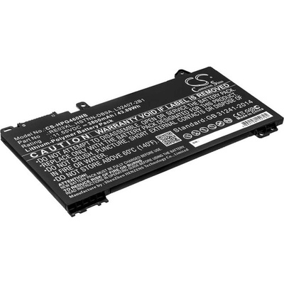 Батерия за HP ProBook 455 450 445 440 430 G6, Zhan 66 Pro G2, 3800 mAh, Li-Pol (CS-HPG460NB)
