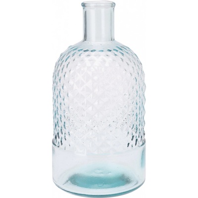 Koopman Dekoratívna sklenená váza transparentná pr. 12 x 23 cm