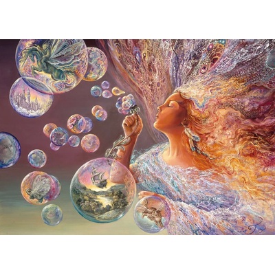 Grafika - Puzzle Josephine Wall: Bubble Flower III - 500 piese