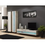 Cama meble Cama Етажерка VIGO NEW 180/40/30 сонома/бял гланц (WIO180 VIGO s/b)
