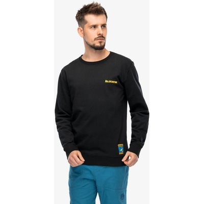 La Sportiva Climbing on the Moon Sweatshirt black/yellow