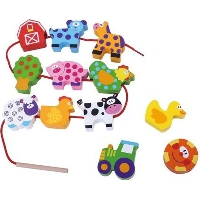 Tooky Toys Tooky toy Prevliekanie Zvieratká z Farmy