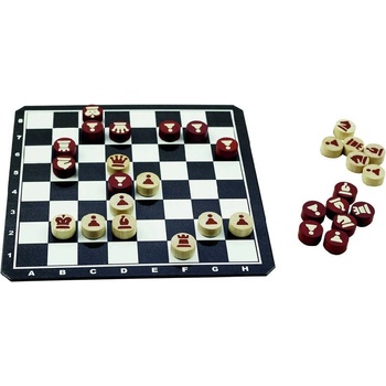 DETOA DŘEVO Hra Šachy cestovní magnetické