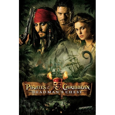 Plakát, Obraz - Pirates of the Caribbean Dead Man's Chest (2006), 26.7 × 40 cm