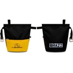 La Sportiva Торбичка за магнезий La sportiva Leftover Chalk Bag - Black / Yellow - размер One Size (335-0744-0111)
