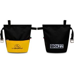 La Sportiva Торбичка за магнезий La sportiva Leftover Chalk Bag - Black / Yellow - размер One Size (335-0744-0111)