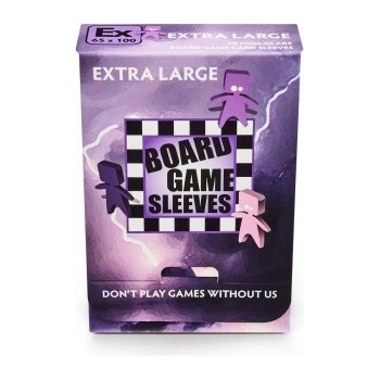 Board Games Sleeves Non glare Extra Large 65x100mm 50 ks