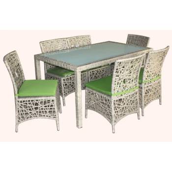 Image 1 of Horecano Градински комплект gg-815-1-813-1 маса150/90/75+6стола (0195225)