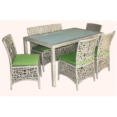Horecano Градински комплект gg-815-1-813-1 маса150/90/75+6стола (0195225)