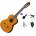 Yamaha CGS102AII Premium SET Natural Класическа китара с размер 1/2