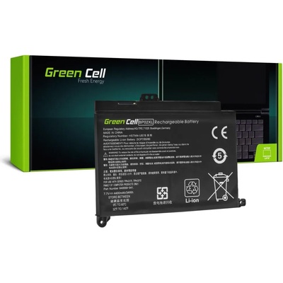 Green Cell Батерия за лаптоп GREEN CELL BP02XL, HP Pavilion 15-AU, 15-AU051NW, 15-AU071NW, 15-AU102NW, 15-AU107NW, 15-AW, 15-AW010NW, 7.7V, 4400mAh