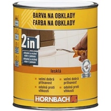 Farba na obklady 2v1 Hornbach biely, lesklý 1 l