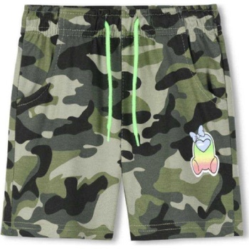 Kugo maskáčové dívčí kratasy Tmavý maskáč