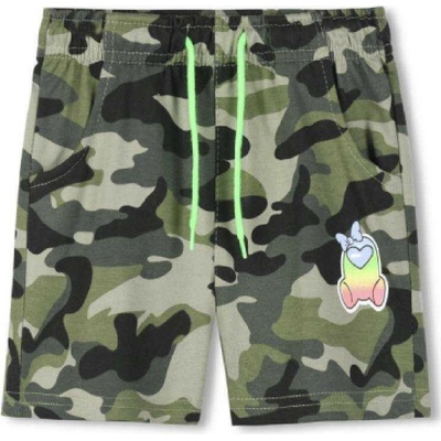 Kugo maskáčové dívčí kratasy Tmavý maskáč