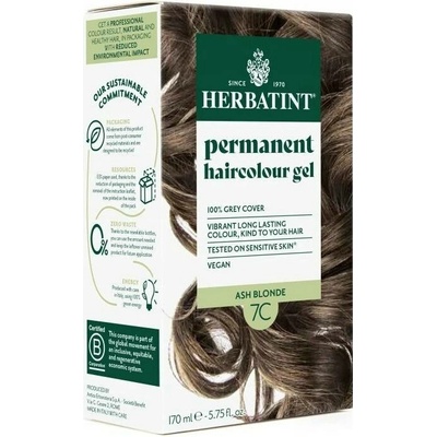 Herbatint Barva ve gelu 7C Popelavá blond 170 ml