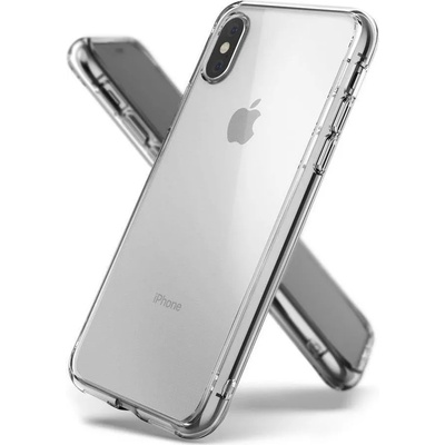 Ringke Противоударен Хибриден Калъф за iPhone XS/X, Ringke Fusion Case, Прозрачен (8809628562783)