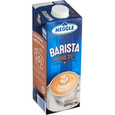 Meggle Barista Trvanlivé plnotučné mléko 3,5% 1 l – Zboží Mobilmania