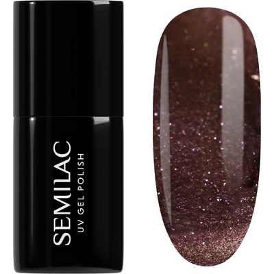 Semilac hybridní lak na nehty 823 meta rose, 7 ml