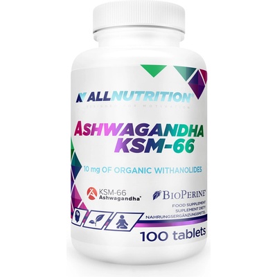 Allnutrition Ashwagandha KSM-66 100 tabliet