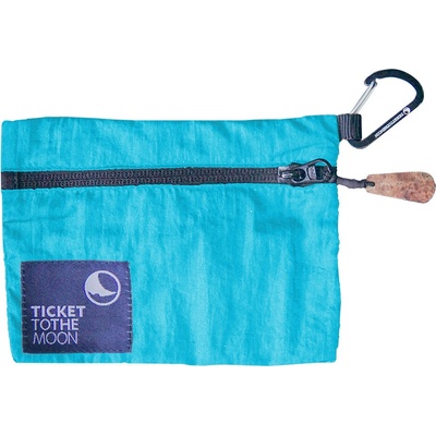 Ticket to the moon Travel Wallet Aqua modrá TMW15