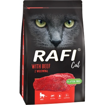 Dolina Noteci Rafi Cat суха котешка храна с говеждо месо 7 кг