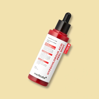 Medicube Hypochlorous Acid Rice Body Peel Shot telový peeling s kyselinou chlórnou 280 ml