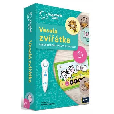 Albi Kouzelné čtení mluvící pexeso Veselá zvířátka