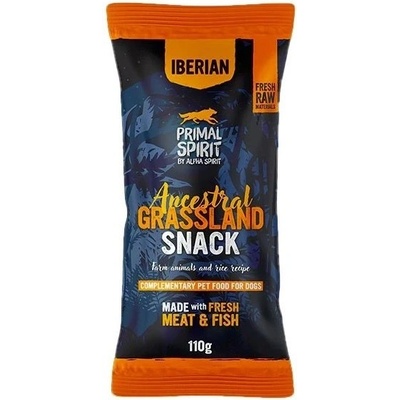 Primal Spirit Dog Snack Ancestral Grassland 110 g