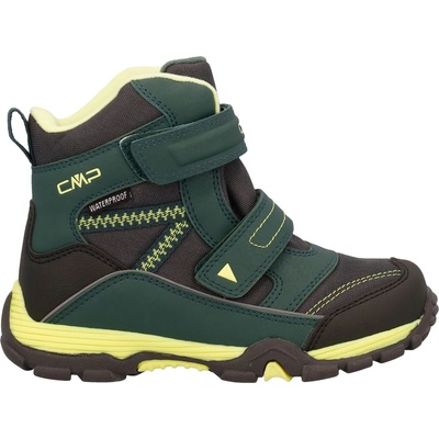 CMP Детски зимни ботуши CMP Kid's Pyry Snow Boot Waterproof Winter boots - Trek Green / Grey / Apple - размер 33 (EU) (702-3063-0619)