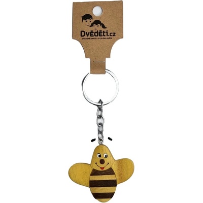 Prívesok na kľúče 2Kids Toys Drevená veľká Včela