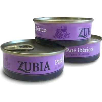 Zubia Patés Paté Iberico s vínem Pedro Ximénez 78 g