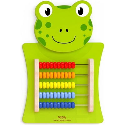 Viga Toys Interaktívna hra na stenu Žabka
