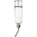 Trixie Skleněná napáječka s kovovým pítkem pro pískomily a křečky 125 ml