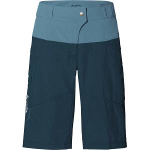 Vaude Дамски шорти за колоездене Vaude Women's Qimsa Shorts Cycling bottoms - Dark Sea Uni - размер 40 (EU) (155-0895-0913)