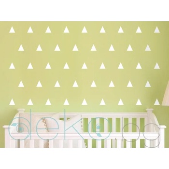 Image 1 of Стикери триъгълници - комплект 48 бр. (5 х 5.5 см) (4154)