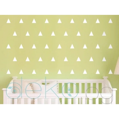 Стикери триъгълници - комплект 48 бр. (5 х 5.5 см) (4154)