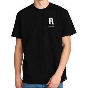 Revolution Мъжка тениска Revolution Printed T-Shirt 1458 FUC T-shirt - Black (217-0197-0111)