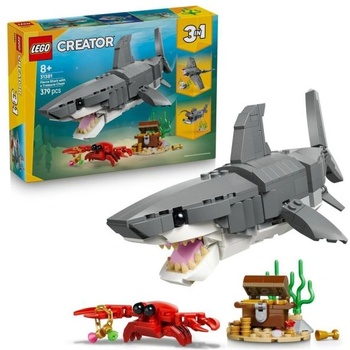LEGO® Creator 3-in-1 - Fierce Shark with a Treasure Chest (31381)