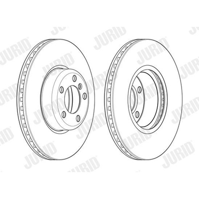 Brzdový kotouč JURID 562979JC-1 (562979JC1)