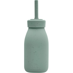 KikkaBoo Шише със сламка Platinum Silicone Sage (31302050019) - tary