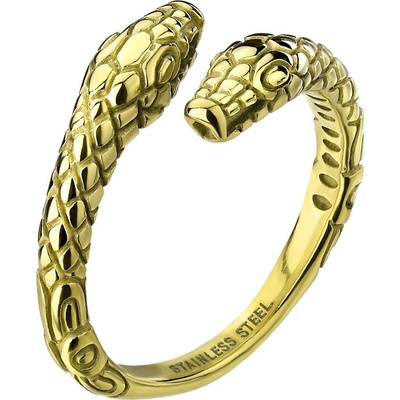 Steel Edge Prsten z chirurgické oceli had SERV8536GD