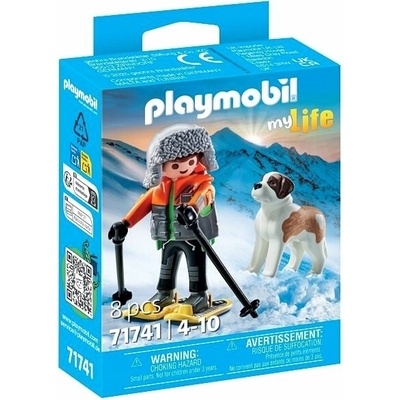 Playmobil 71741 Turista s bernardínom