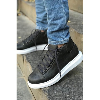 Chekich Унисекс боти с връзки CH258 - Антрацит #359844 (359844_Антрацита)