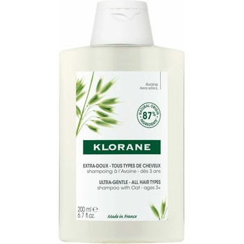 Klorane šampon s ovsem pro všechny typy vlasů 200 ml