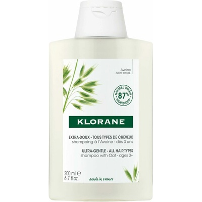 Klorane šampon s ovsem pro všechny typy vlasů 200 ml