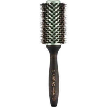 Image 1 of Artero Професионална четка за коса Artero - Origin, естествен косъм, 34 mm, черна/синя (K612)