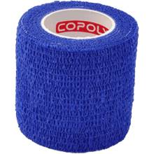 Copoly Elastické obinadlo 5 cm x 4,5 m modré