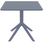 Bogdan Furniture Am Маса Скай 80/80/74h сива