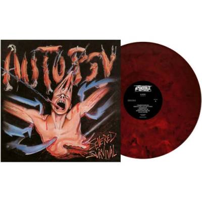 Autopsy - Severed Survival 35th Anniversary Red Vinyl LP