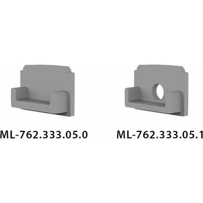 ML-761.333.05.3 Hliníkový profil pro obklady a dlažbu DH 37x11 mm včetně mléčného difuzoru 3 m